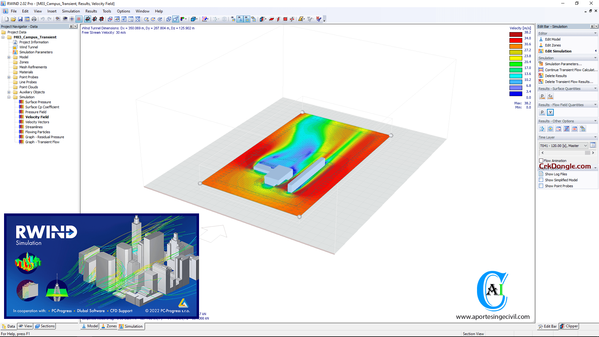 Dlubal RWIND Simulation Pro v3.02