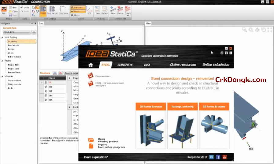 IDEA STATICA 25_Structural Design Software-Engineering software Download
