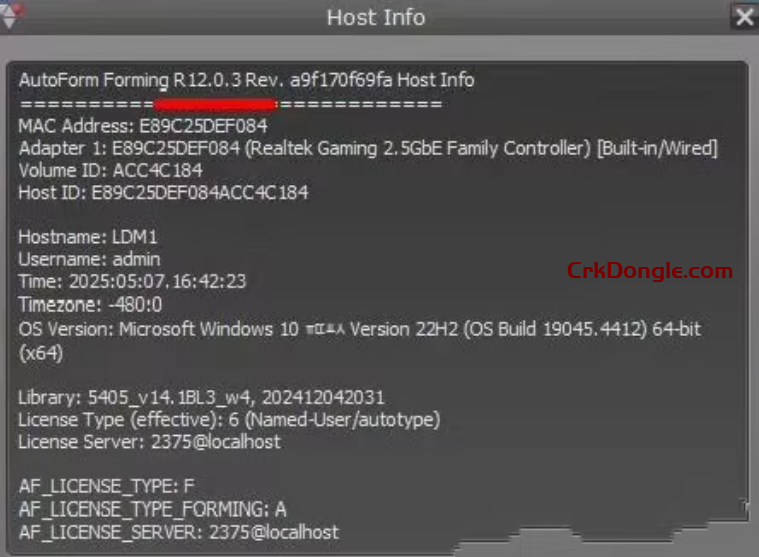 Autoform Forming R12.0.3