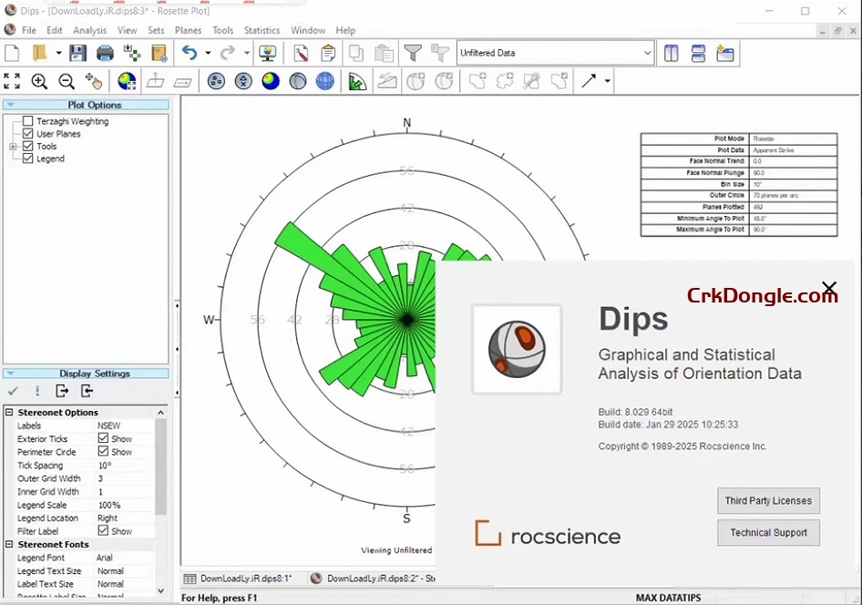 Rocscience Dips 8.0-Engineering software Download
