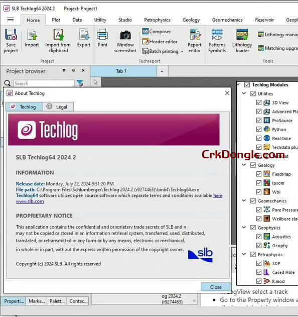  Schlumberger Techlog 2024.4