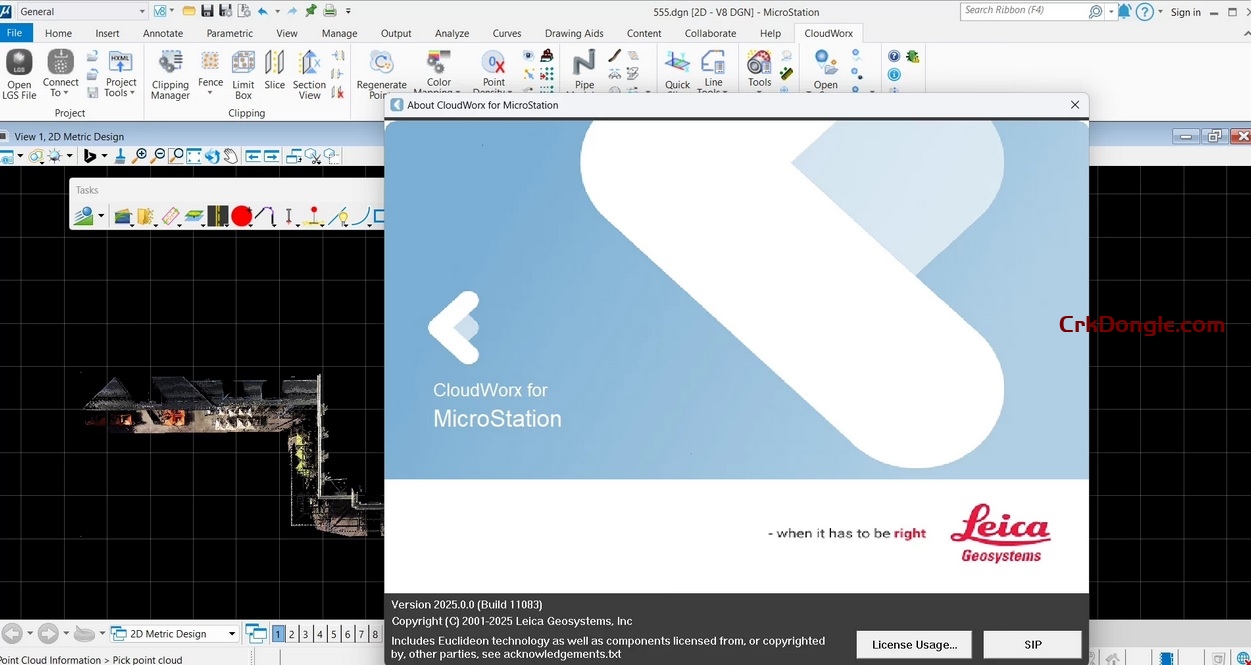 Leica CloudWorx 2025 For Revit_Autocad_MicroStation-Engineering software Download