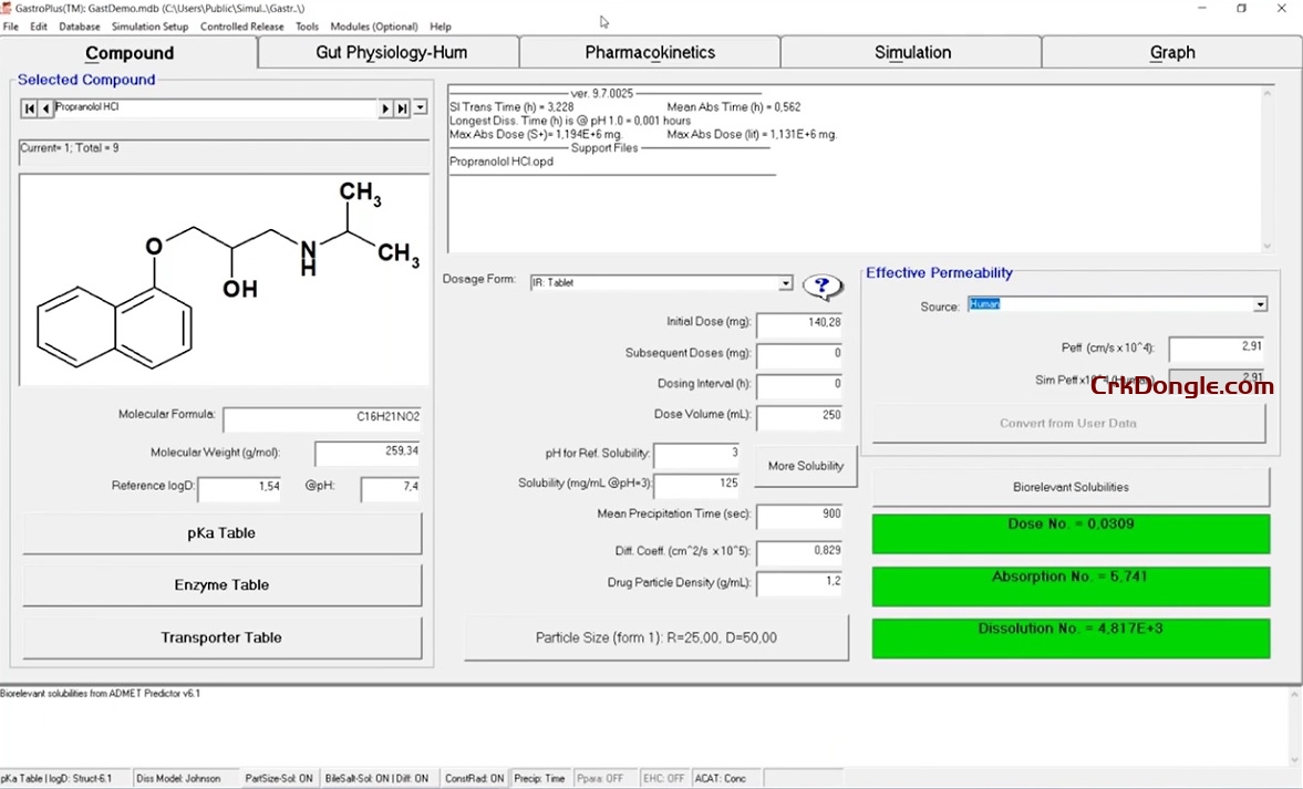 GastroPlus 10.1-Engineering software Download