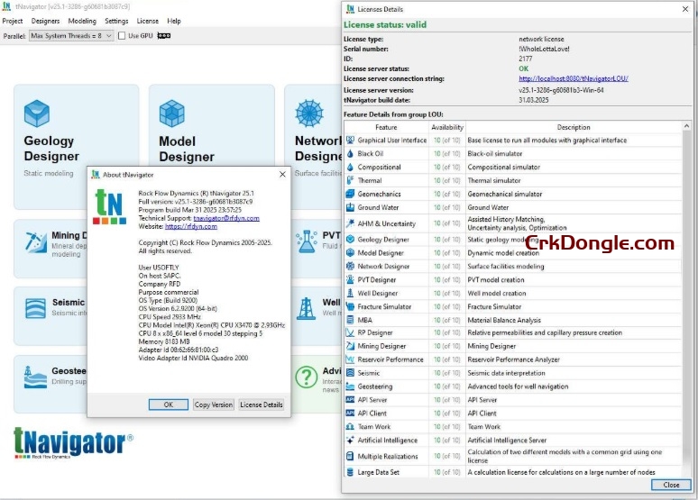 tNavigator v25.2-Engineering software Download